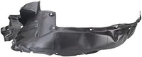 Set Of 2 Front Fender Liner Plastic Left Driver & Right Passenger Side Direct Replacement Compatible With 2016-2023 Toyota Tacoma TO1249205 TO1248205 5387504080 5387604080