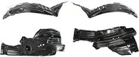 Front & Rear Section Fender Liners Plastic Left Driver & Right Passenger Side Direct Replacement Compatible With 2003-2005 Nissan 350Z NI1251130 NI1250130 NI1251131 NI1250138
