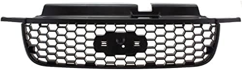 Front Grille Paintable Shell & Insert Plastic Direct Replacement Compatible With 2005-2007 Ford Escape FO1200446 5L8Z8200AAB