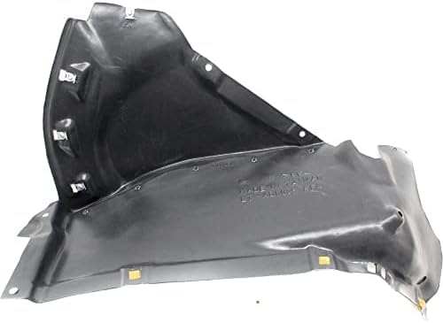 Front Section Fender Liner Left Driver Side Direct Replacement Compatible With 2017-2018 Audi A4 AU1248134 8W0853887A-PFM