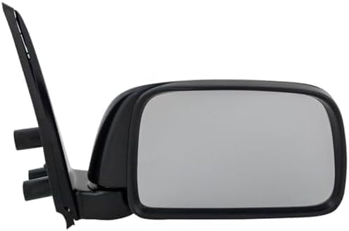 Set Of 2 Front Mirror Manual Folding Non-Heated Textured Plastic Right Passenger & Left Driver Side Direct Replacement Compatible With 1995-2000 Toyota Tacoma TO1320116 TO1321116