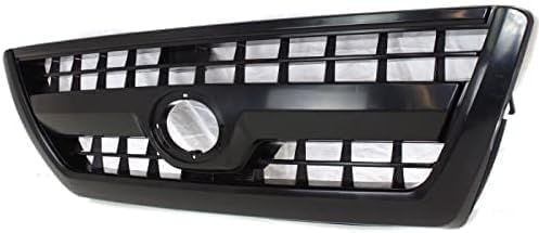 Front Grille Textured Shell & Insert Plastic Direct Replacement Compatible With 2006-2009 Toyota 4Runner 5310035A03C0 5310035A03D0