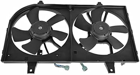 Front Radiator Cooling Fan Shroud Assembly Direct Replacement Compatible with 2000-2001 Nissan Maxima/Infiniti I30 NI3115113 B14815U002