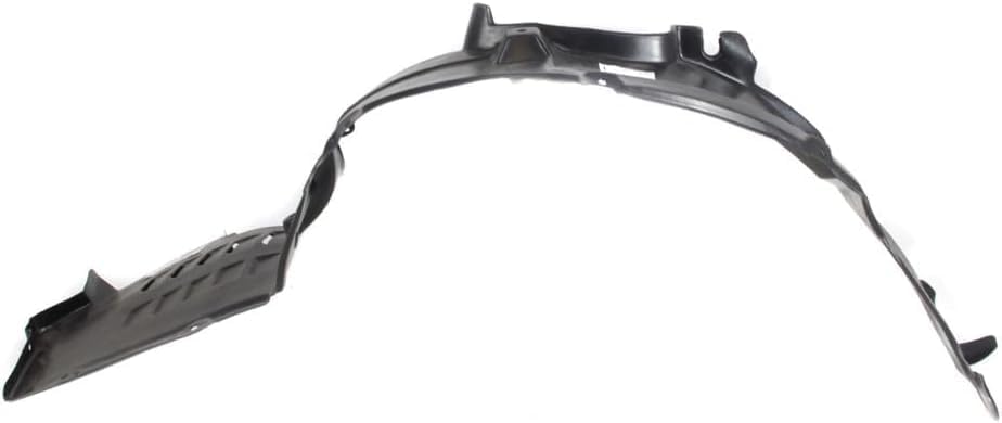Front Fender Liner Left Driver Side Direct Replacement Compatible With 2006-2011 Mitsubishi Endeavor MI1250110 5370A397