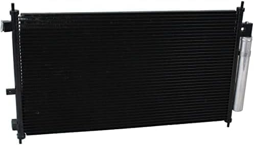 Front A/C Condenser Aluminum Core Direct Replacement Compatible With 2007-2012 Acura RDX AC3030123 80110STKA01