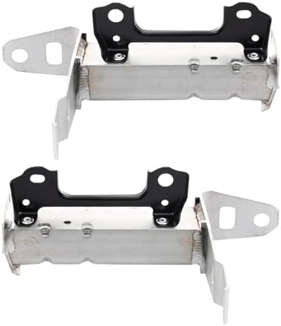 Set of 2 Front Bumper Extension Bracket Steel Left Driver & Right Passenger Side Direct Replacement Compatible with 2019-2024 Toyota RAV4 TO1043141 TO1042141 521020R040 521030R040