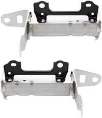 Set of 2 Front Bumper Extension Bracket Steel Left Driver & Right Passenger Side Direct Replacement Compatible with 2019-2024 Toyota RAV4 TO1043141 TO1042141 521020R040 521030R040