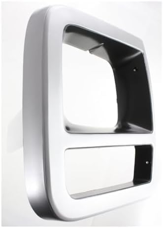 Set Of 2 Front Head Light Door Bezel Left Driver & Right Passenger Side Direct Replacement Compatible With 1994-1996 Chevrolet/GMC G-Series GM2513181 GM2512181 15685964 15685963
