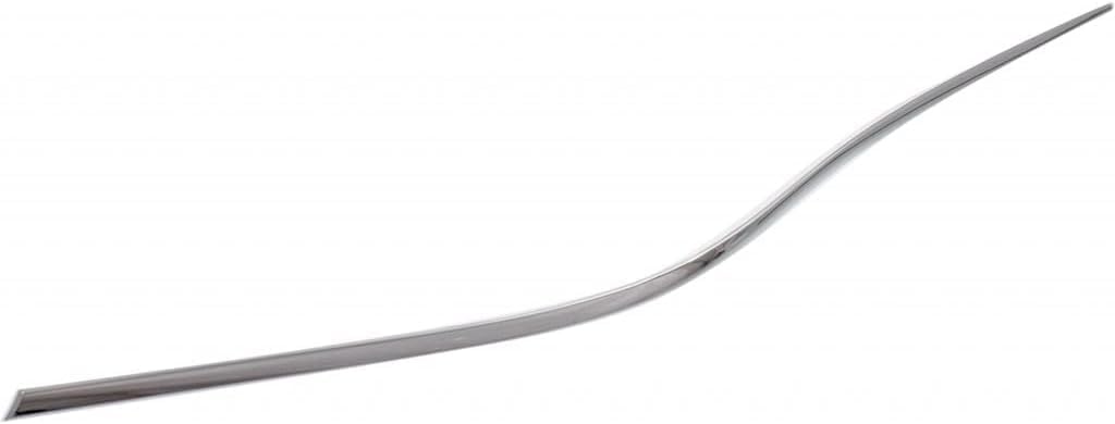 Rear Bumper Molding Chrome Left Driver Side Direct Replacement Compatible With 2003-2009 Mercedes Benz CLK-Class MB1146111 2098850521