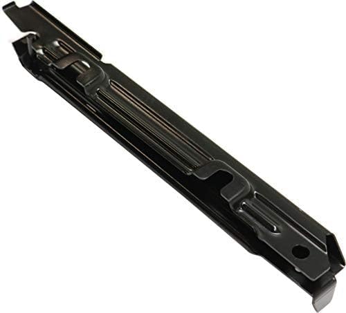 Set Of 2 Front Bumper Bracket Steel Left Driver & Right Passenger Side Direct Replacement Compatible With 2001-2007 Mercedes Benz C-Class / 2003-2009 CLK-Class MB1043117 MB1042117