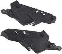 Set of 2 Front Head Light Bracket Plastic Left Driver & Right Passenger Side Direct Replacement Compatible with 2013-2017 Audi Q5 / SQ5 AU2509107 AU2508107 8R0941454A 8R0941453A