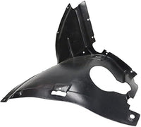 Front Section Fender Liner Right Passenger Side Direct Replacement Compatible With 2009-2011 Audi A3 AU1250108 8P0821191D