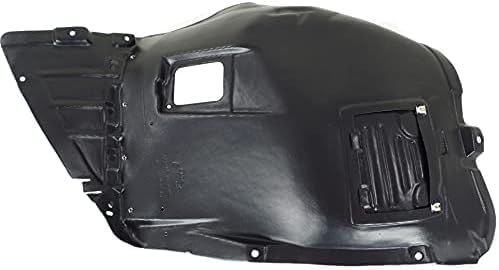 Set Of 2 Front Fender Liner Front-Section Right Passenger & Left Driver Side Direct Replacement Compatible With 2006-2012 BMW 3-Series 51717059379-PFM 51717059380-PFM