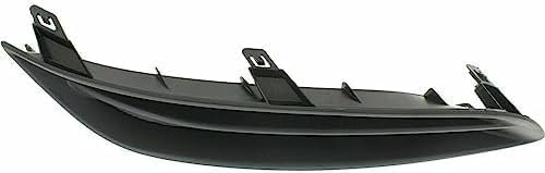 Set Of 2 Front Fog Light Cover Primed Plastic Left Driver & Right Passenger Side Direct Replacement Compatible With 2013-2015 Nissan Sentra NI1039126 NI1038126 622563SH0B 622573SH0B