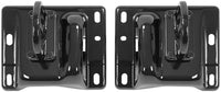 Set of 2 Front Bumper Bracket Steel with Tow Hook Holes Right Passenger & Left Driver Side Direct Replacement Compatible with 2010-2018 Dodge Ram 2500 3500 CH1067140 CH1066140