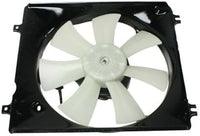 Front Radiator & A/C Condenser Cooling Fan Assembly Plastic Direct Replacement Compatible with 2008-2009 Honda Accord HO3115148 HO3113127 19030R77T01-PFM 19030R70A01-PF