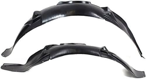 Set Of 2 Front Fender Liner Left Driver & Right Passenger Side Direct Replacement Compatible With 2006-2013 Chevrolet Impala / 2014-2016 Limited GM1251122 GM1250122 10333702 10333703