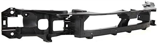 Front Header Panel Assembly Plastic Direct Replacement Compatible With 1999-2005 Grand Am GM1220165 22619076