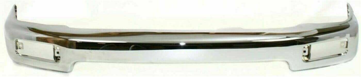 Front Bumper Face Bar Chrome + Lower Valance Primed Direct Replacement Compatible With Toyota 4Runner 1996-1998 TO1002162 TO1095174 5210135300 5391135909