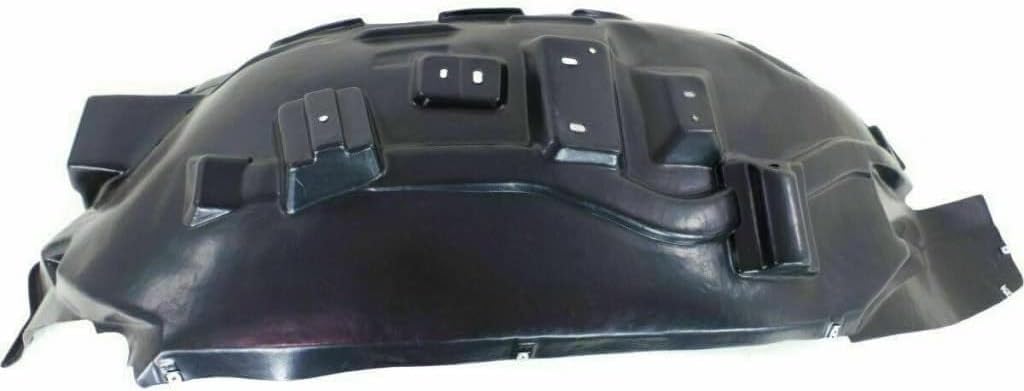 Front Section Fender Liner Right Passenger Side Direct Replacement Compatible With 2008-2012 Infiniti EX35 / 2014-2017 QX50 IN1249110 638441BA0A
