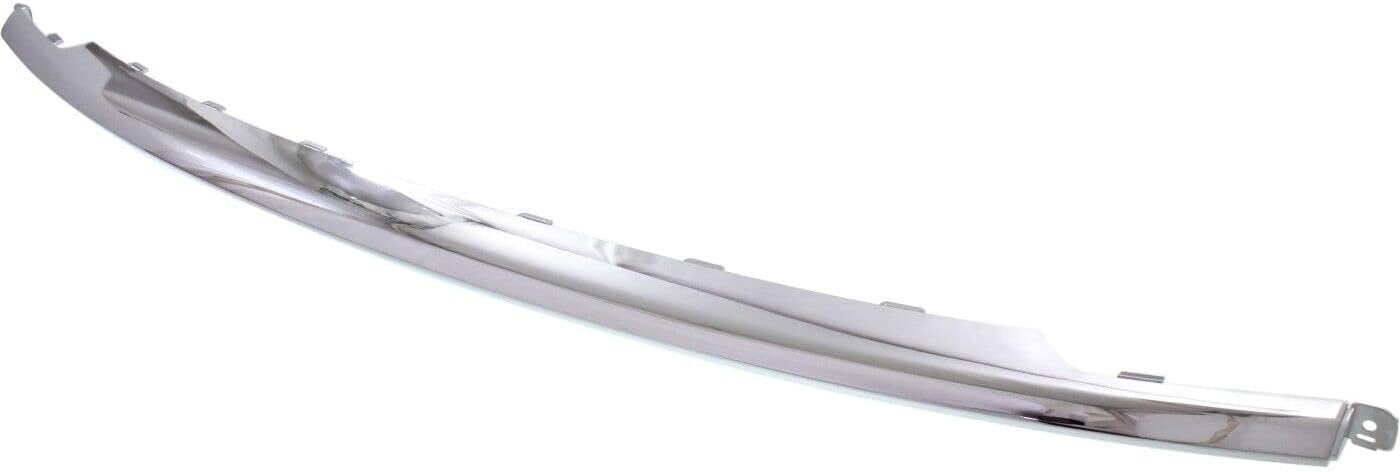 Front Bumper Molding Chrome Direct Replacement Compatible With 2014-2020 Dodge Durango CH1044114 5113729AB