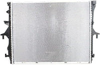 Front Radiators Aluminum Core Direct Replacement Compatible With 2005-2006 Volkswagen Touareg / 2007-2015 Audi Q7 / 2003-2010 Porsche Cayenne VW3010146 7L0121253A