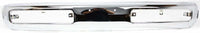 AUTOS PARTS PLUS Front Bumper Chrome Steel Direct Replacement Compatible With 1993-1996 Nissan Pickup / 1993-1995 Pathfinder NI1002101 6201457G25