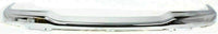 AUTOS PARTS PLUS Front Bumper Chrome Steel + Lower Valance Textured Direct Replacement Compatible With 2001-2003 Ford Ranger FO1002368 FO1095191 1L5Z17757CA 1L5Z17626DAA