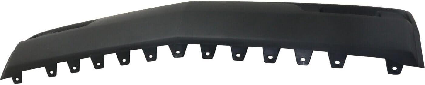 Front Bumper Filler Panel Face Bar Trim With Tow Hook Holes Direct Replacement Compatible With 2014-2015 Chevy Silverado 1500 GM1087255 22944860