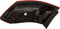 Tail Light Outer Assembly Left Driver Side Direct Replacement Compatible With 2010-2013 Mercedes Benz E-Class MB2804106 2129060758