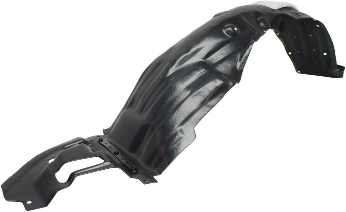 Front Fender Liner Vacuum Form Right Passenger Side Direct Replacement Compatible with 2014-2016 Toyota Corolla TO1249178 5387502460