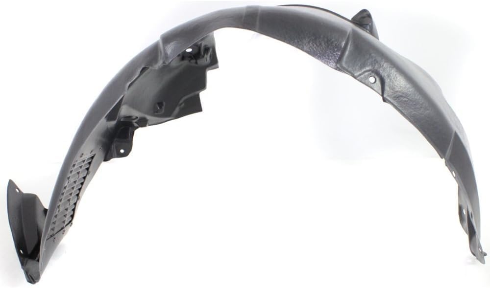 Front Fender Liner With Moulding Left Driver Side Direct Replacement Compatible With 2010-2011 Kia Soul KI1248114 868112K050