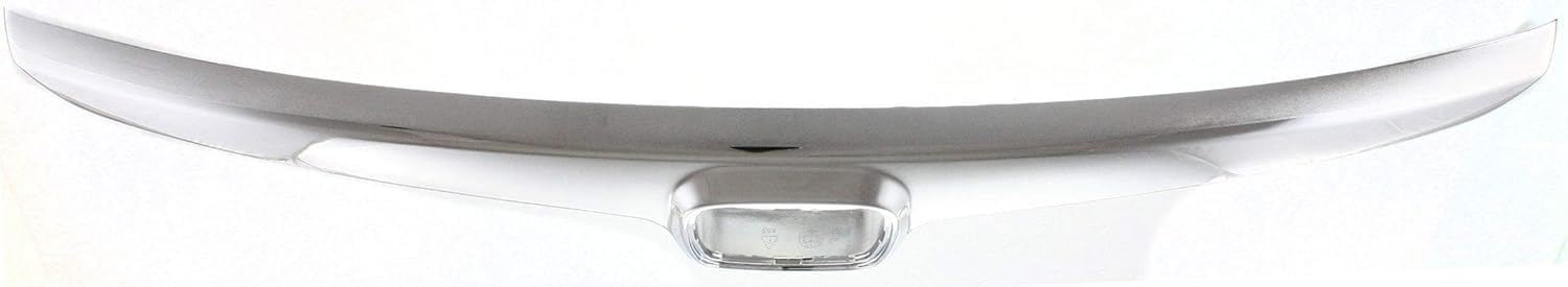 Front Grille Molding Chrome Direct Replacement Compatible With 2006-2008 Honda Civic HO1200172 71122SNAA00