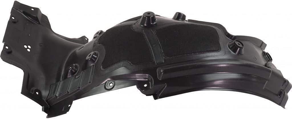 Front Fender Liner Rear Section Right Passenger Side Direct Replacement Compatible With 2017-2023 BMW 5-Series BM1249158 51717340796