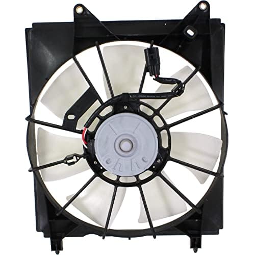 Front Radiator & A/C Condenser Cooling Fan Assembly Plastic Direct Replacement Compatible with 2000-2004 Toyota Avalon TO3115118 TO3113110 167110A080 167110A120-PFM