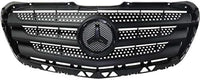 Front Grille Assembly Prime Shell And Insert With Molding Plastic Direct Replacement Compatible With 2014-2018 Mercedes Benz Sprinter MB1200194 90688805239B51