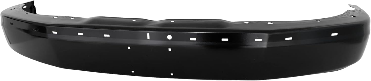 Front Bumper Face Bar Primed Steel Direct Replacement Compatible With 2003-2023 Chevrolet Express/GMC Savana 1500 2500 3500 GM1002425 22872781