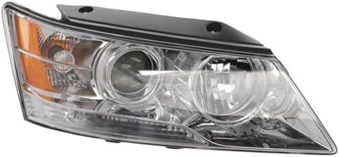 Set Of 2 Front Headlight Assembly Right Passenger & Left Driver Side Direct Replacement Compatible With 2009-2010 Hyundai Sonata HY2502148 HY2503148 921010A500 921020A500