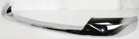 Front Bumper Upper Molding Plastic Chrome Direct Replacement Compatible With 2005-2007 Dodge Dakota CH1044102 55077646AC