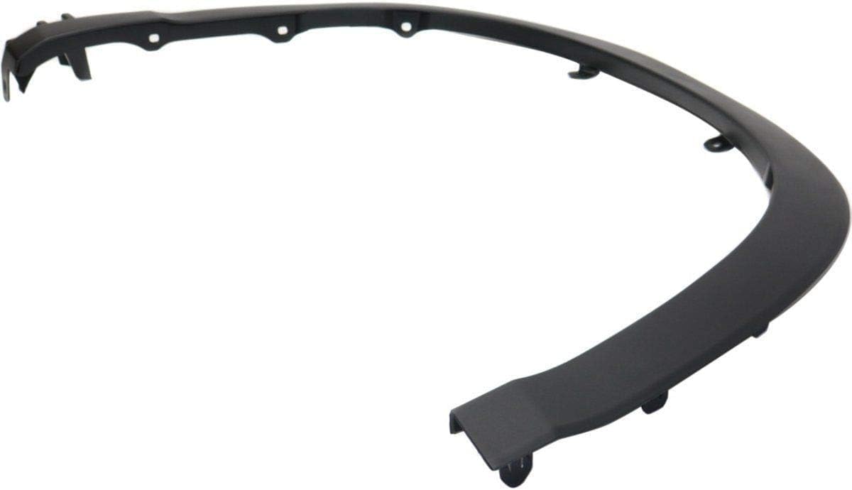 Front Wheel Arch Fender Trim Molding Primed Right Passenger Side Direct Replacement Compatible With 2014-2019 Toyota Highlander TO1291105 750850E010
