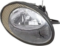 Set Of 2 Front Headlight Assembly Halogen Right Passenger & Left Driver Side Direct Replacement Compatible With 1998-1999 Ford Taurus FO2503157 FO2502157 XF1Z13008AA XF1Z13008BA