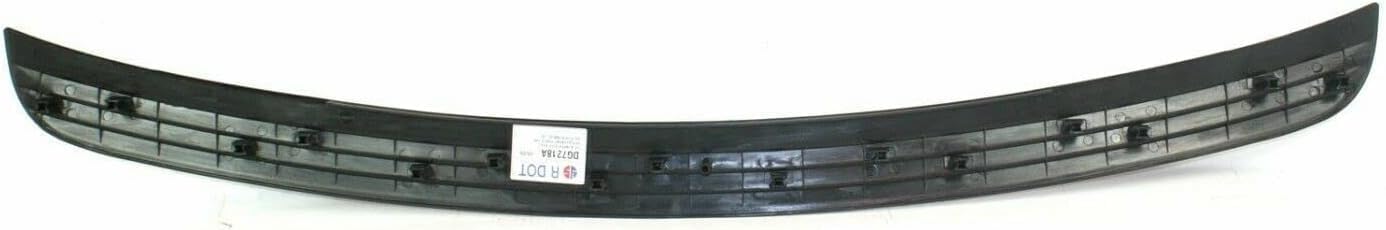 Front Bumper Face Bar Chrome + Upper Cover Primed + Molding Step Pad Direct Replacement Compatible With 2002-2005 Dodge Ram 1500 2500 3500 CH1002383 CH1000338 CH1019102 55077946AB