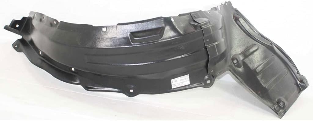 Front Fender Liner Rear Section Left Driver Side Direct Replacement Compatible With 2007-2013 Toyota Tundra / 2008-2022 Sequoia TO1248145 538080C011