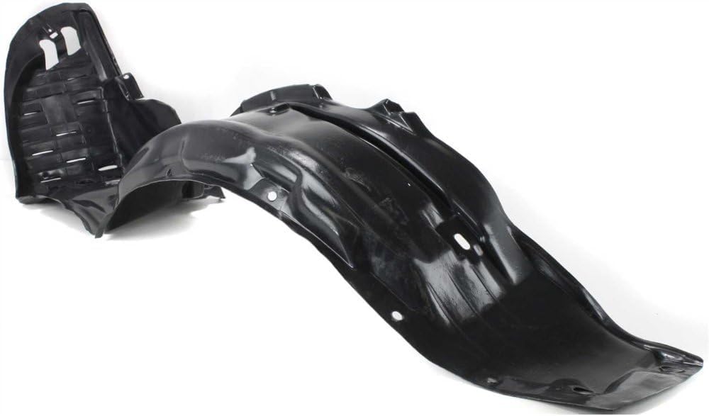 Front Fender Liner Left Driver Side Direct Replacement Compatible With 1998-2001 Acura Integra AC1248101 74151ST7A00