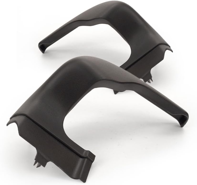 Set Of 2 Rear Bumper End Cap Extension Primed Left Driver & Right Passenger Side Direct Replacement Compatible With 2005-2015 Toyota Tacoma TO1147100 TO1146100 5216304021 5216404021