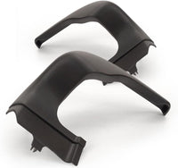 Set Of 2 Rear Bumper End Cap Extension Primed Left Driver & Right Passenger Side Direct Replacement Compatible With 2005-2015 Toyota Tacoma TO1147100 TO1146100 5216304021 5216404021