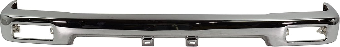 Front Bumper Face Bar Chrome Steel Direct Replacement Compatible With 1989-1995 Toyota Pickup TO1002102 5210135070