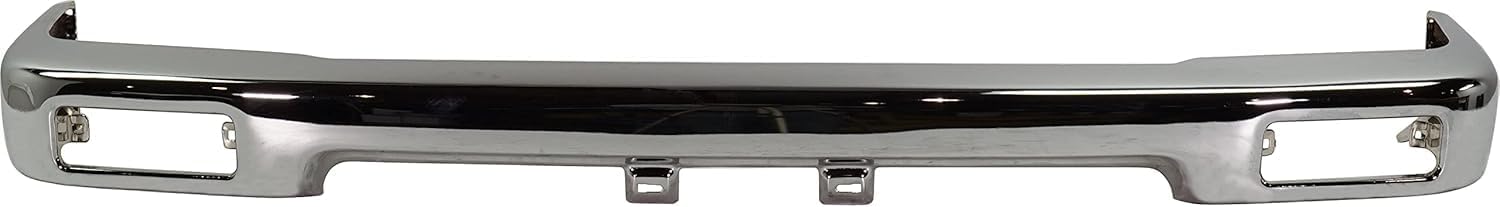 Front Bumper Face Bar Chrome Steel Direct Replacement Compatible With 1989-1995 Toyota Pickup TO1002102 5210135070