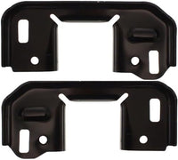 Set of 2 Front Bumper Bracket Steel Left Driver & Right Passenger Side Direct Replacement Compatible with 2010-2014 Ford F-150 FO1066177 FO1067177 9L3Z5D059AA 9L3Z5D058AA