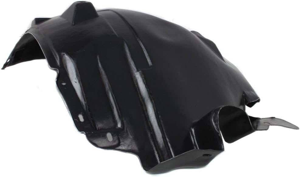 Front Fender Liner Rear Section Left Driver Side Direct Replacement Compatible With 2007-2008 Infiniti G35 / 2009-2013 G37 IN1248126 63843JK30A